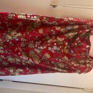 Vintage floral skirt